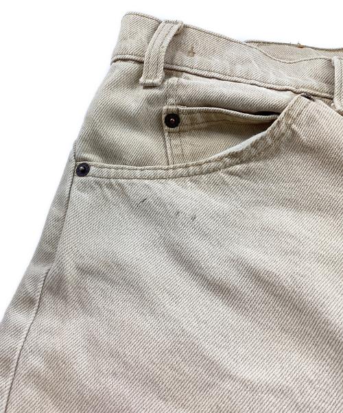 LEVI'S（リーバイス）LEVI'S (リーバイス) 550 カラーデニムパンツ ベージュ サイズ:96cm (W38)の古着・服飾アイテム