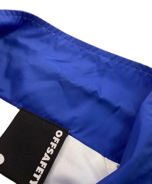 OFFSAFETY（オフセイフリー）OFFSAFETY (オフセイフリー) コーチジャケット ブルー サイズ:Lの古着・服飾アイテム