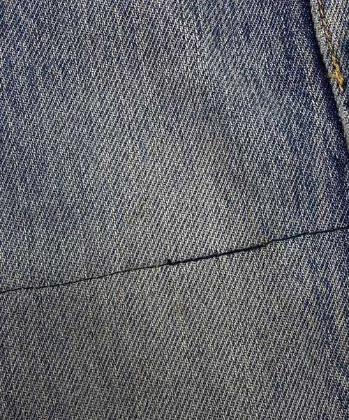 LEVI'S（リーバイス）LEVI'S (リーバイス) COMME des GARCONS JUNYA WATANABE MAN (コム デ ギャルソン ジュンヤ ワタナベ マン) 製品加工 1976年モデルカスタマイズ デニムパンツ インディゴ サイズ:Lの古着・服飾アイテム