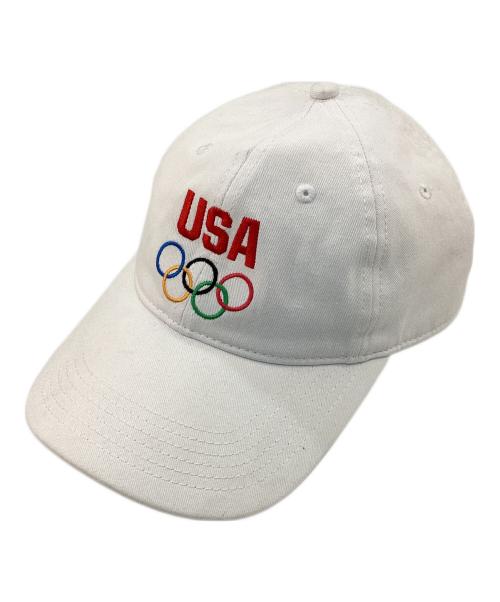 KITH（キス）KITH (キス) 刺繍デザインキャップ ホワイトの古着・服飾アイテム