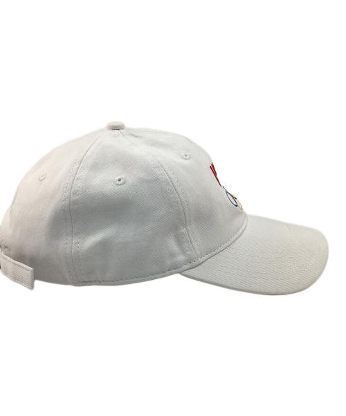 KITH（キス）KITH (キス) 刺繍デザインキャップ ホワイトの古着・服飾アイテム