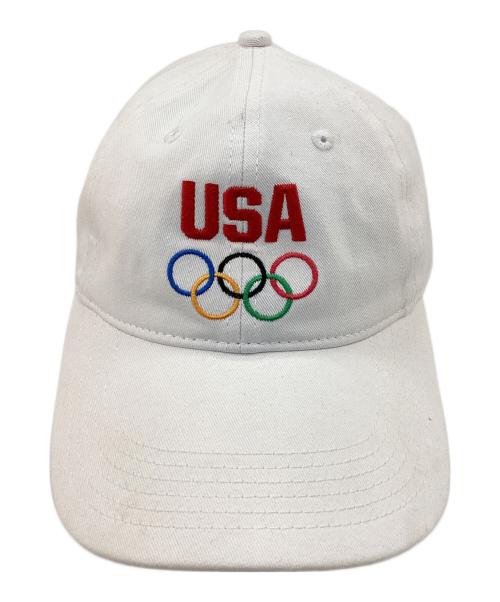 KITH（キス）KITH (キス) 刺繍デザインキャップ ホワイトの古着・服飾アイテム