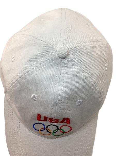 KITH（キス）KITH (キス) 刺繍デザインキャップ ホワイトの古着・服飾アイテム