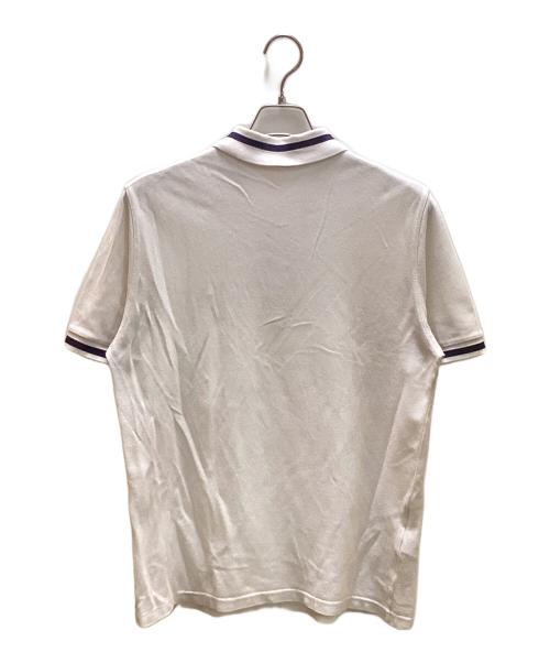 FRED PERRY（フレッドペリー）FRED PERRY (フレッドペリー) シングルティップラインポロシャツ ホワイト サイズ:40の古着・服飾アイテム