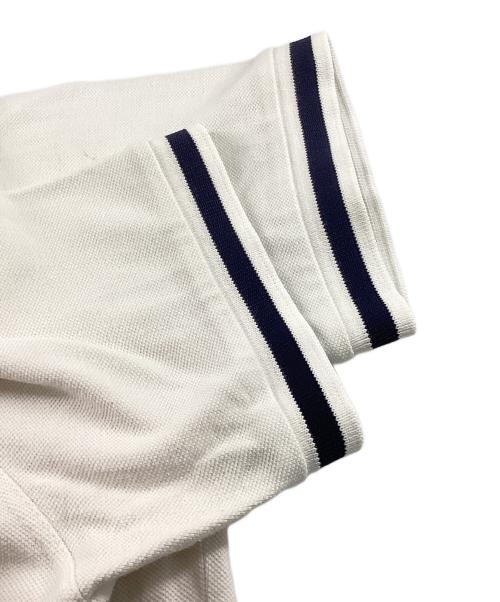 FRED PERRY（フレッドペリー）FRED PERRY (フレッドペリー) シングルティップラインポロシャツ ホワイト サイズ:40の古着・服飾アイテム