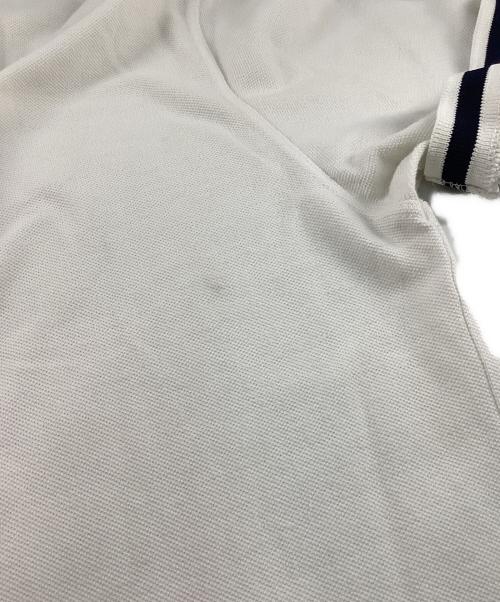 FRED PERRY（フレッドペリー）FRED PERRY (フレッドペリー) シングルティップラインポロシャツ ホワイト サイズ:40の古着・服飾アイテム
