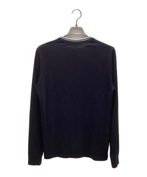 FRED PERRY（フレッドペリー）FRED PERRY (フレッドペリー) ツインティップラインカットソー ブラック サイズ:Sの古着・服飾アイテム