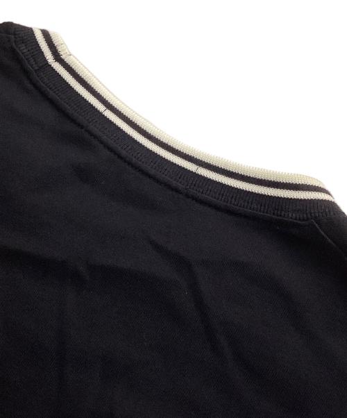 FRED PERRY（フレッドペリー）FRED PERRY (フレッドペリー) ツインティップラインカットソー ブラック サイズ:Sの古着・服飾アイテム