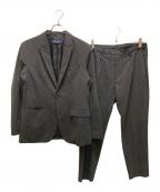 nano・universeナノ・ユニバース）の古着「ストライプセットアップスーツ」｜グレー