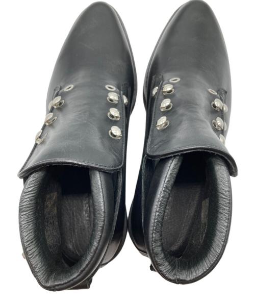 DIESEL（ディーゼル）DIESEL (ディーゼル) ストラップアンクルブーツ ブラック サイズ:42の古着・服飾アイテム