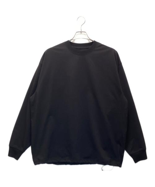 DAIWA PIER39（ダイワ ピア39）DAIWA PIER39 (ダイワ ピア39) テック クルーネックティー L/S ブラック サイズ:Lの古着・服飾アイテム