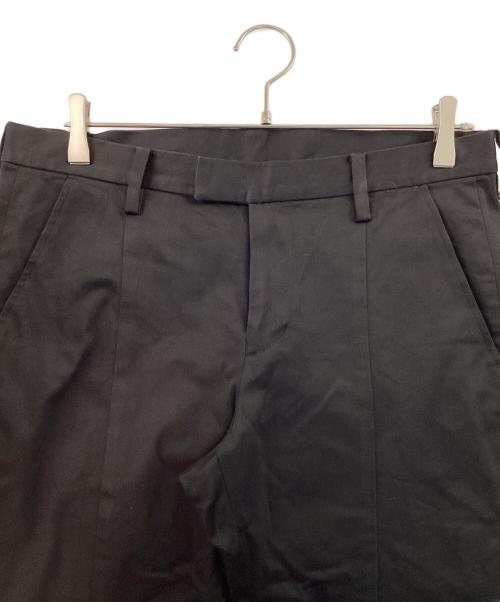 UNDERCOVER（アンダーカバー）UNDERCOVER (アンダーカバー) パッチワークスラックスパンツ ブラック サイズ:4の古着・服飾アイテム