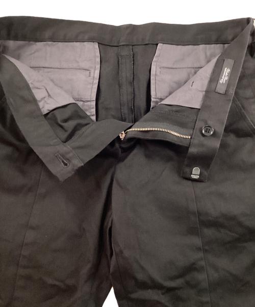 UNDERCOVER（アンダーカバー）UNDERCOVER (アンダーカバー) パッチワークスラックスパンツ ブラック サイズ:4の古着・服飾アイテム