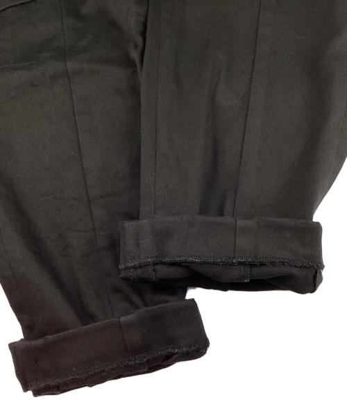 UNDERCOVER（アンダーカバー）UNDERCOVER (アンダーカバー) パッチワークスラックスパンツ ブラック サイズ:4の古着・服飾アイテム