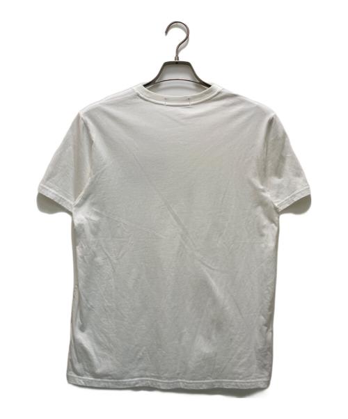 FRED PERRY（フレッドペリー）FRED PERRY (フレッドペリー) ロゴプリントTシャツ ホワイト サイズ:Mの古着・服飾アイテム