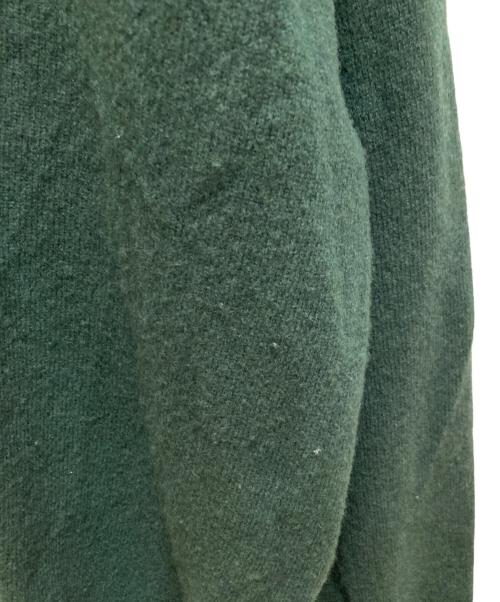 DANTON（ダントン）DANTON (ダントン) ラムウール Vネックニットカーディガン グリーン サイズ:40の古着・服飾アイテム