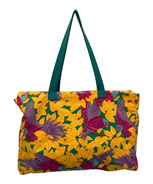 HERMES（エルメス）HERMES (エルメス) ヴィンテージ トートバッグ イエロー×ピンクの古着・服飾アイテム