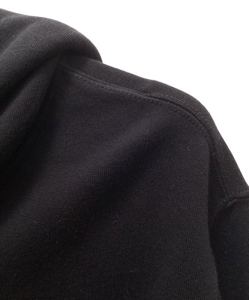 BURBERRY（バーバリー）BURBERRY (バーバリー) アームロゴチェック ジップパーカー ブラック サイズ:Sの古着・服飾アイテム