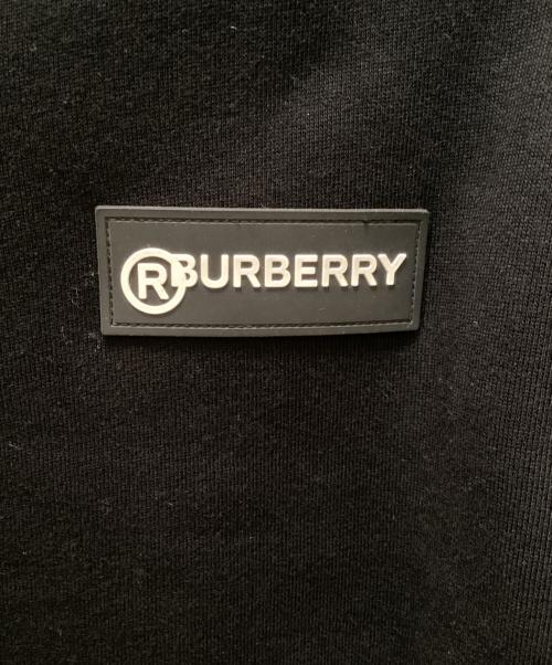 BURBERRY（バーバリー）BURBERRY (バーバリー) アームロゴチェック ジップパーカー ブラック サイズ:Sの古着・服飾アイテム