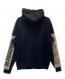 BURBERRY (バーバリー) アームロゴチェック ジップパーカー ブラック サイズ:S：28000円