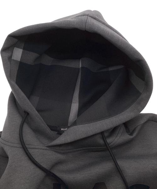 BLACK LABEL CRESTBRIDGE（ブラックレーベル クレストブリッジ）BLACK LABEL CRESTBRIDGE (ブラックレーベル クレストブリッジ) ロゴグラフィックフーディー グレー サイズ:Sの古着・服飾アイテム