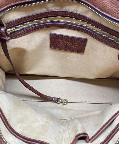 GANZO（ガンゾ）GANZO (ガンゾ) GD レザーブリーフケース ブラウンの古着・服飾アイテム