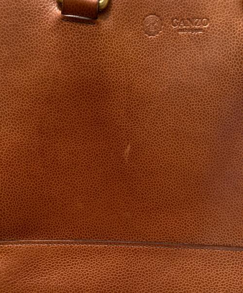 GANZO（ガンゾ）GANZO (ガンゾ) GD レザーブリーフケース ブラウンの古着・服飾アイテム