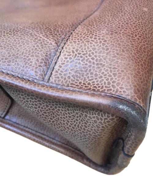 GANZO（ガンゾ）GANZO (ガンゾ) GD レザーブリーフケース ブラウンの古着・服飾アイテム