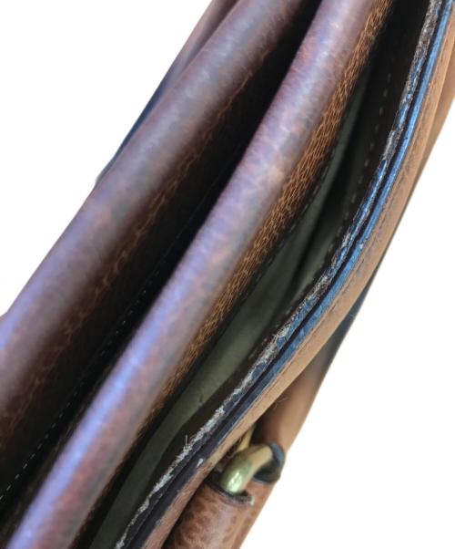 GANZO（ガンゾ）GANZO (ガンゾ) GD レザーブリーフケース ブラウンの古着・服飾アイテム