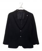 TAGLIATOREタリアトーレ）の古着「モンテカルロ コットンメッシュ2Bジャケット」｜ブラック