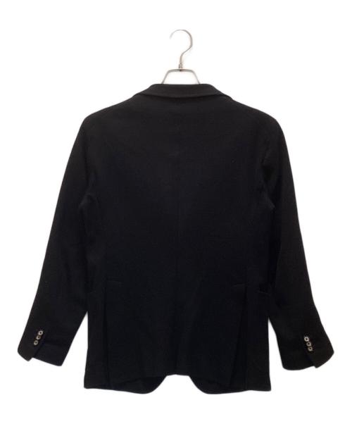 TAGLIATORE（タリアトーレ）TAGLIATORE (タリアトーレ) モンテカルロ コットンメッシュ2Bジャケット ブラック サイズ:48の古着・服飾アイテム