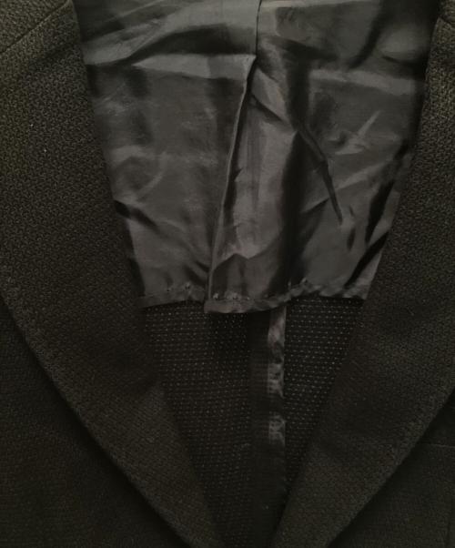 TAGLIATORE（タリアトーレ）TAGLIATORE (タリアトーレ) モンテカルロ コットンメッシュ2Bジャケット ブラック サイズ:48の古着・服飾アイテム