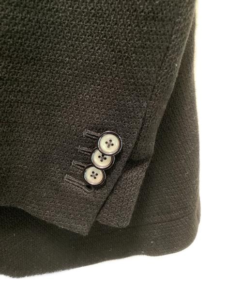 TAGLIATORE（タリアトーレ）TAGLIATORE (タリアトーレ) モンテカルロ コットンメッシュ2Bジャケット ブラック サイズ:48の古着・服飾アイテム