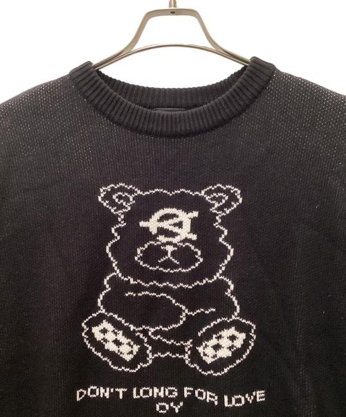 OY（オーワイ）OY (オーワイ) オードリーニット ブラック サイズ:Freeの古着・服飾アイテム