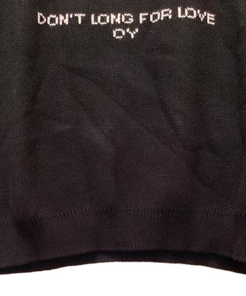 OY（オーワイ）OY (オーワイ) オードリーニット ブラック サイズ:Freeの古着・服飾アイテム