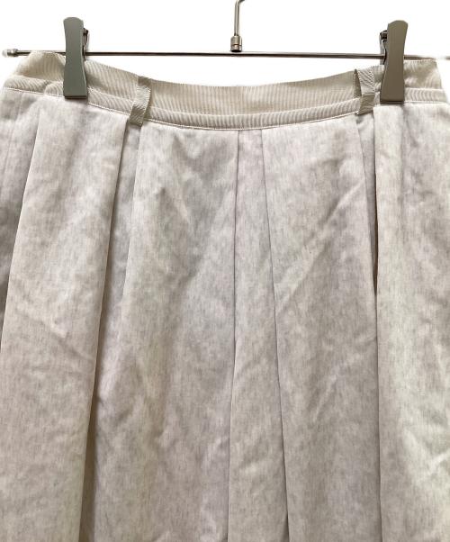 45R（フォーティファイブ・アール）45R (フォーティファイブ・アール) タックスカート ホワイト サイズ:1の古着・服飾アイテム