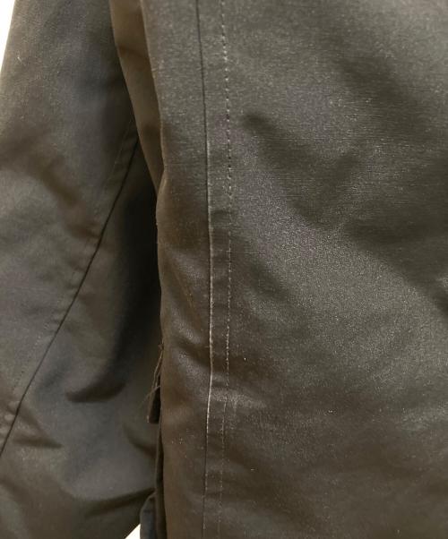 DANTON（ダントン）DANTON (ダントン) ファー付タッサーダウンジャケット ブラック サイズ:40の古着・服飾アイテム