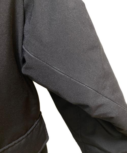 DANTON（ダントン）DANTON (ダントン) ファー付タッサーダウンジャケット ブラック サイズ:40の古着・服飾アイテム