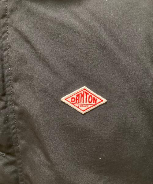 DANTON（ダントン）DANTON (ダントン) ファー付タッサーダウンジャケット ブラック サイズ:40の古着・服飾アイテム