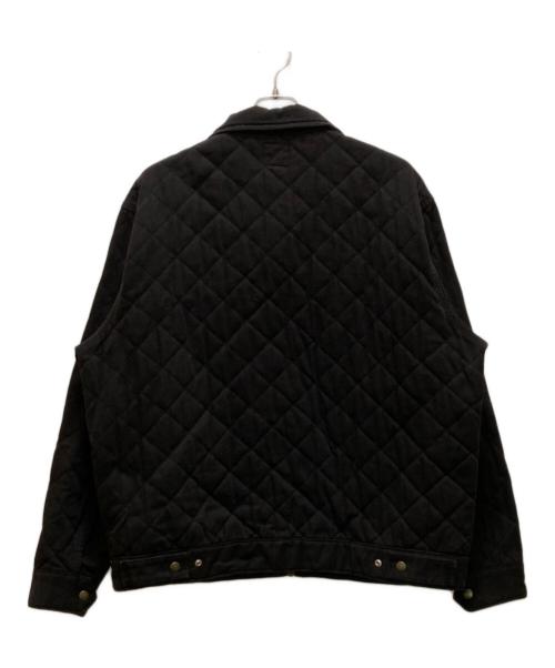 SUPREME（シュプリーム）SUPREME (シュプリーム) Dickies (ディッキーズ) コラボキルテッドワークジャケット ブラック サイズ:XLの古着・服飾アイテム