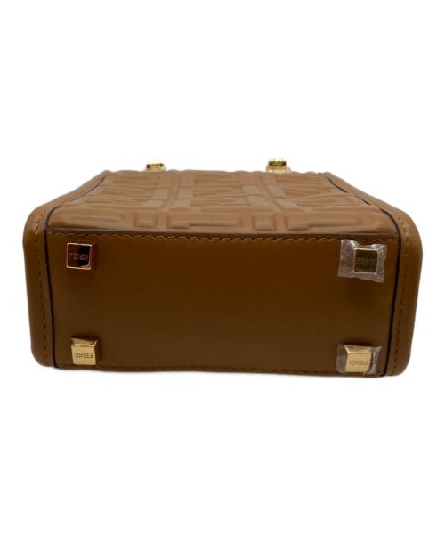 FENDI（フェンディ）FENDI (フェンディ) ミニサンシャインショッパー ブラウンの古着・服飾アイテム