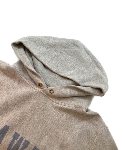 filmelange（フィルメランジェ）filmelange (フィルメランジェ) 染み込みプリントパーカー グレー サイズ:FREEの古着・服飾アイテム