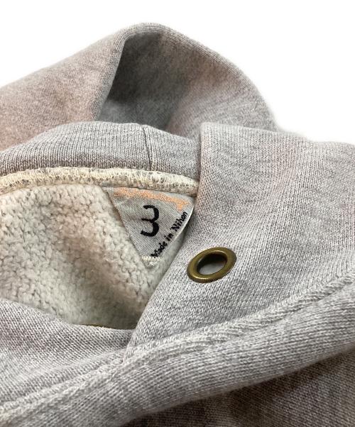 filmelange（フィルメランジェ）filmelange (フィルメランジェ) 染み込みプリントパーカー グレー サイズ:FREEの古着・服飾アイテム