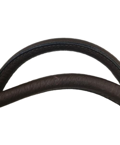 Salvatore Ferragamo（サルヴァトーレ フェラガモ）Salvatore Ferragamo (サルヴァトーレ フェラガモ) ガンチーニ レザートートバッグ ブラウンの古着・服飾アイテム