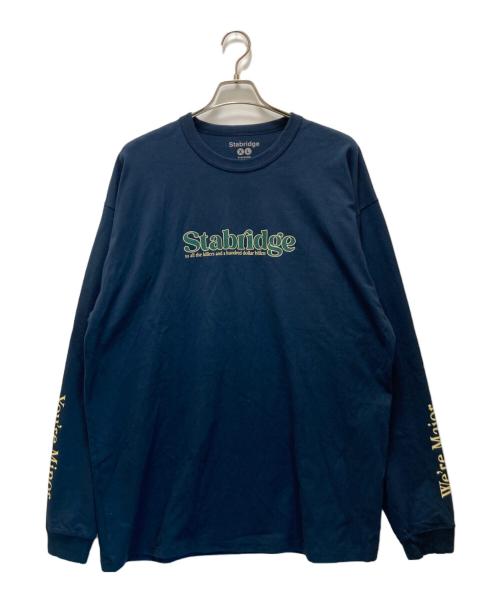 STABRIDGE（スタブリッジ）STABRIDGE (スタブリッジ) オフィシャルスタブリッジマーダーズ L/Sティー ネイビー サイズ:XLの古着・服飾アイテム