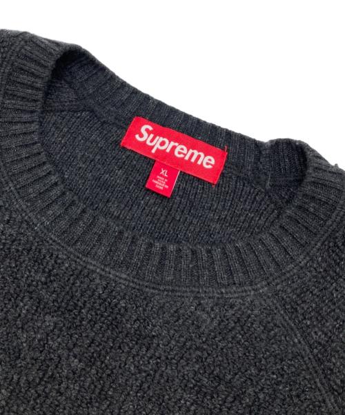 SUPREME（シュプリーム）SUPREME (シュプリーム) テリー スモールボックスセーター グレー サイズ:XLの古着・服飾アイテム