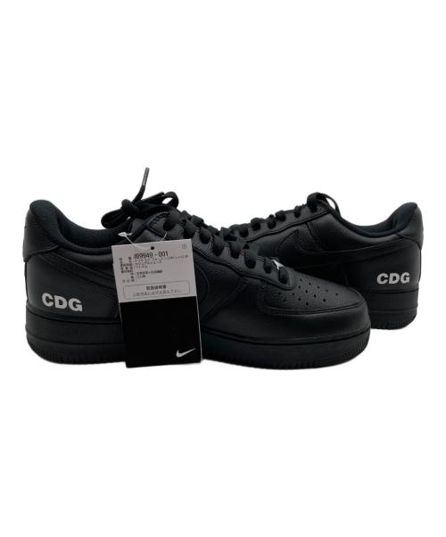 NIKE（ナイキ）NIKE (ナイキ) BLACK COMME des GARCONS (ブラック コムデギャルソン) エアフォース 1 ロー  レトロ SP ブラック サイズ:27 未使用品の古着・服飾アイテム