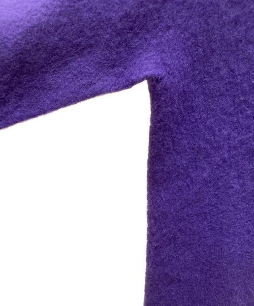 ATON（エイトン）ATON (エイトン) ファーカシミヤ クルーネックセーター パープル サイズ:SIZE 4の古着・服飾アイテム