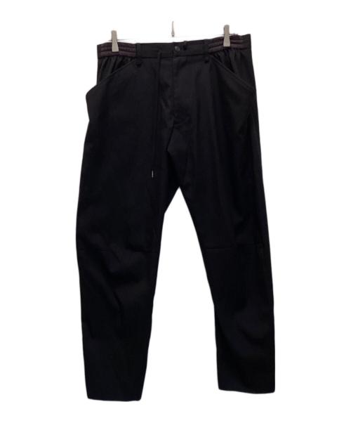 FUMITO GANRYU（フミトガンリュウ）FUMITO GANRYU (フミトガンリュウ) 3Dカット イージー テーパードパンツ ブラック サイズ:2の古着・服飾アイテム