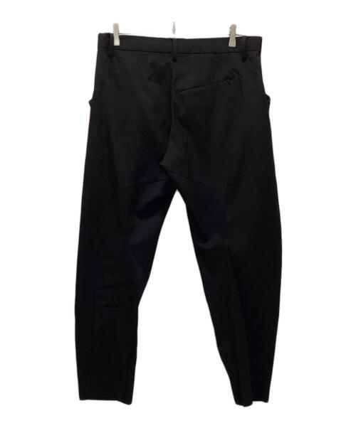 FUMITO GANRYU（フミトガンリュウ）FUMITO GANRYU (フミトガンリュウ) 3Dカット イージー テーパードパンツ ブラック サイズ:2の古着・服飾アイテム